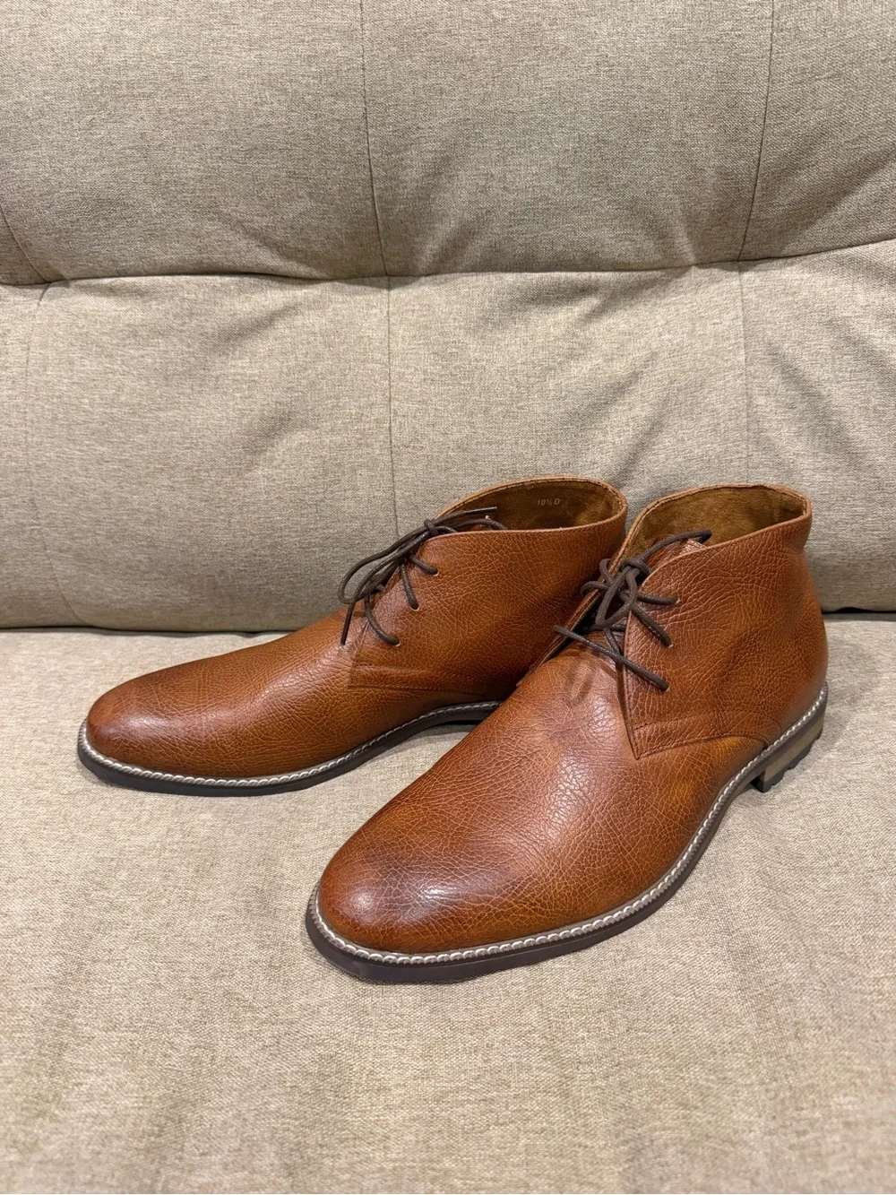 NEW Carlo Morandi Men's Chukka Boots 10.5